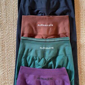5 pairs of Alphalete leggings